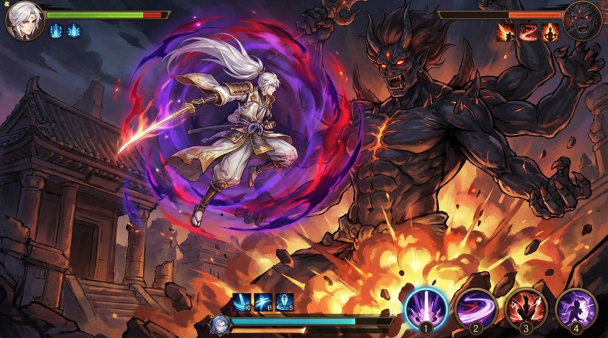 草榴社区游戏解说视频-史诗级BOSS战