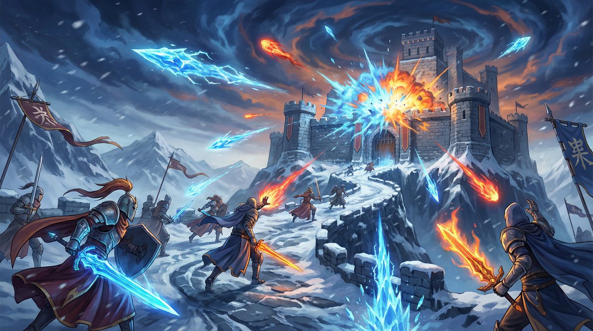 草榴社区游戏视频-冰雪要塞攻城战